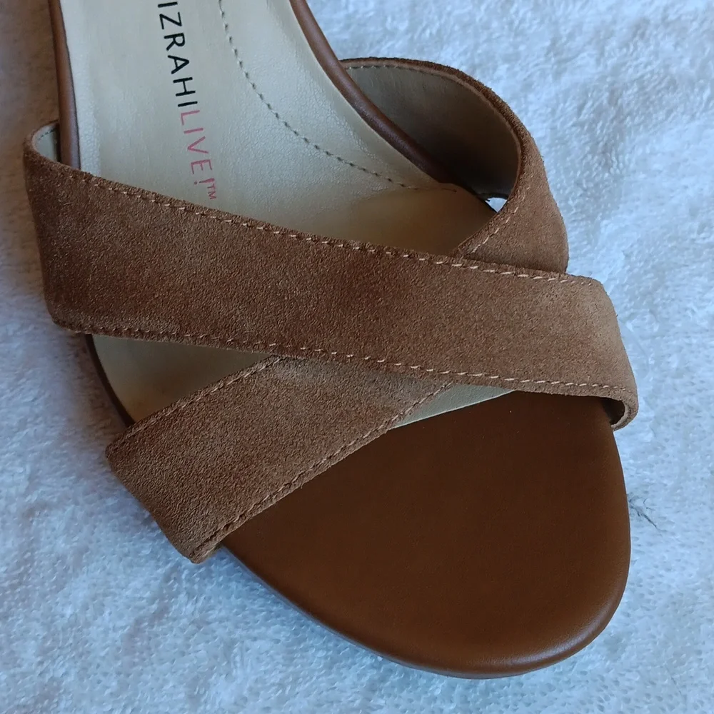 Isaac Mizrahi Espadrille Wedge Strappy Sandals